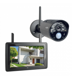 Wireless Security Camera Set with 7" screen and app (CZ30RIPS)