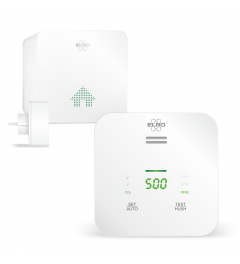 ELRO Connects Smart Wifi CO2 Meter Kit - Complete Set with Linkable Air Quality Meter + K2 Connector (SF500CO2)