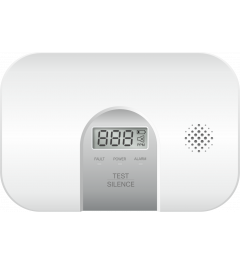 ELRO FC2802 Carbon monoxide detector - 10-year sensor - with display 