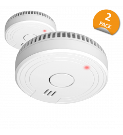 2-Pack Smoke Detector with met magnetic assembly set - 5-year battery (FS1805M)