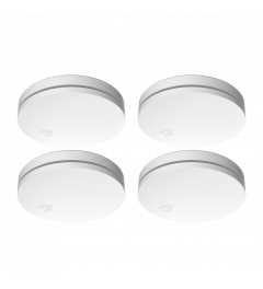 Ultra Thin Smoke Detector with a 10-year battery 4-pack (FS4610)