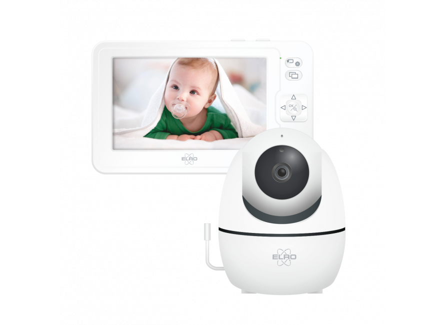 Socialisme Zwitsers Lima Baby Monitor Premium - Full HD Babyfoon met 12,7 cm (B2000) ELRO