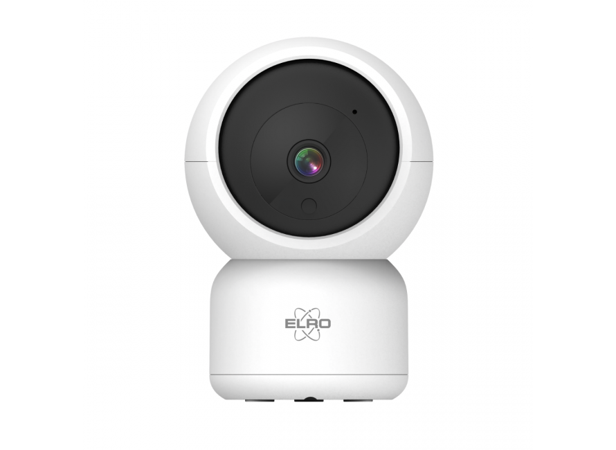 Indoor Wifi IP Beveiligingscamera met bewegingsmelder en nachtzicht – Full  HD 1080P Bewakingscamera met Sirene ELRO